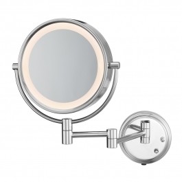 Conair Hospitality BE6BLEDCWH Two Sided LED Lighted Hotel Wall Mount Mirror (Case of 4)