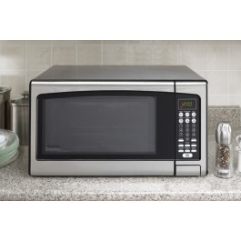 Danby DDMW1125BBS 1.1 cu. ft. Digital Touch Pad Microwave, Stainless Look