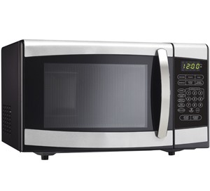 Danby 0.7 cu. ft. Countertop Microwave in Stainless Steel - DBMW0721BBS